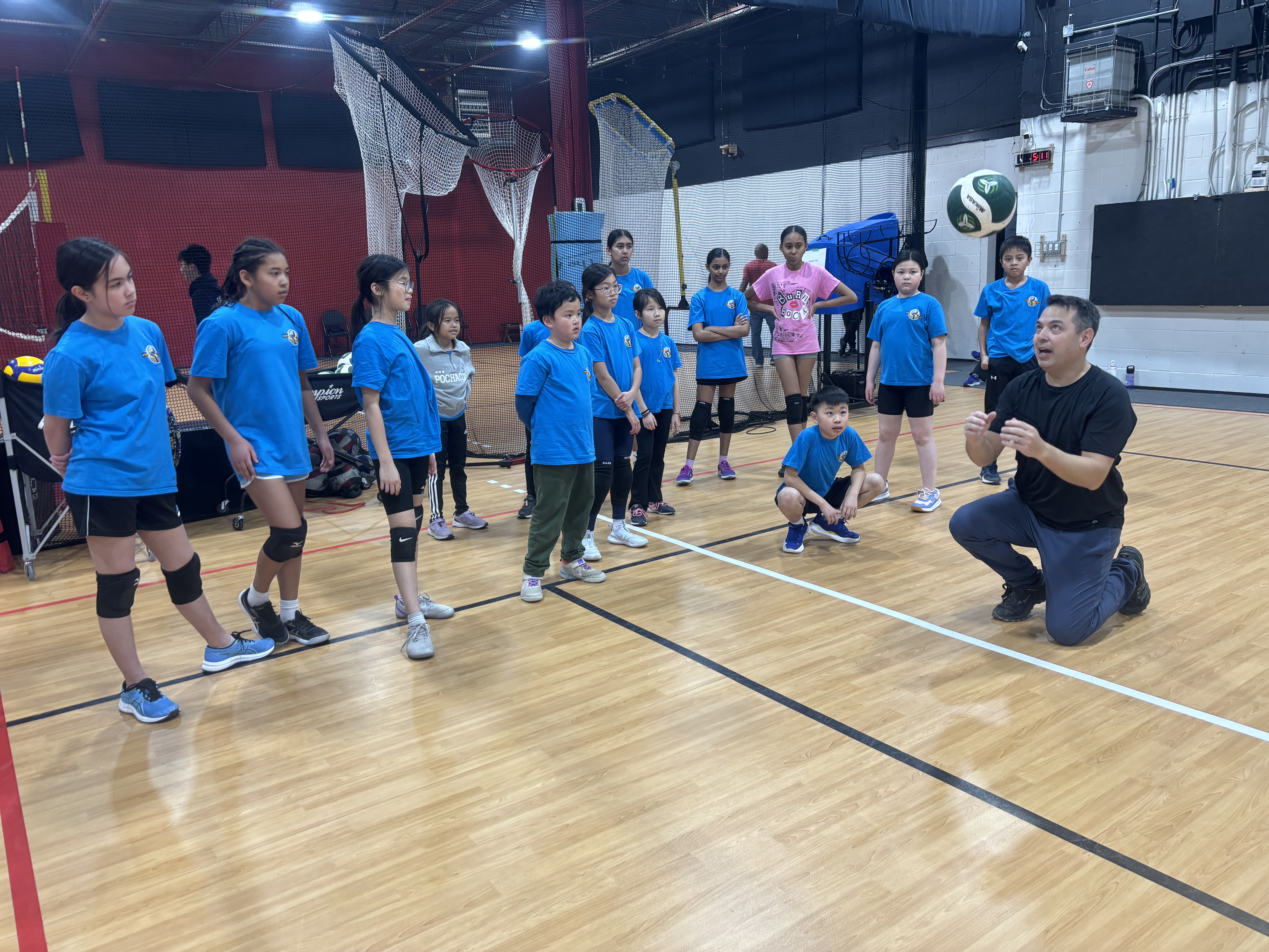 Justin Fung Cornell Volleyball Children